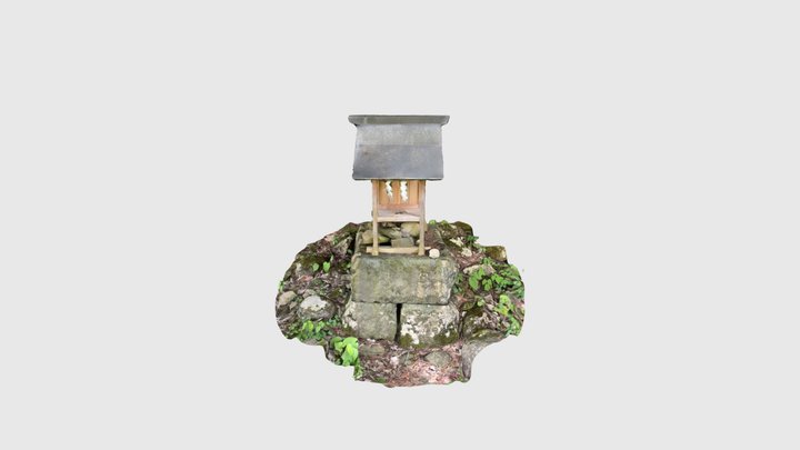 木落社 3D Model