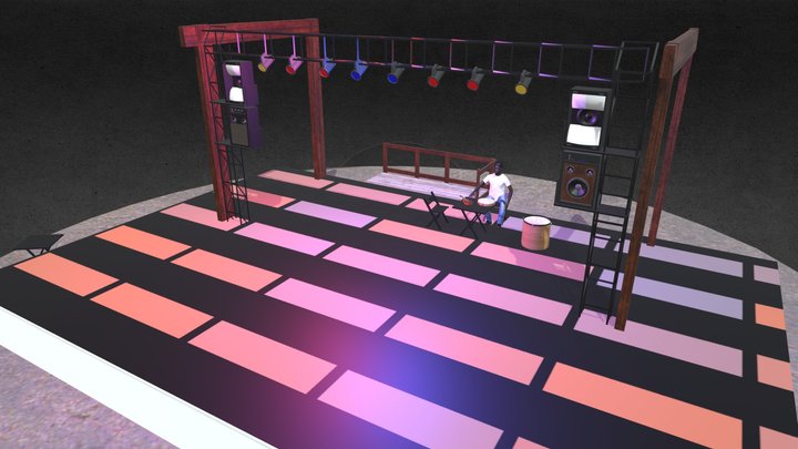 Samba 3D Model