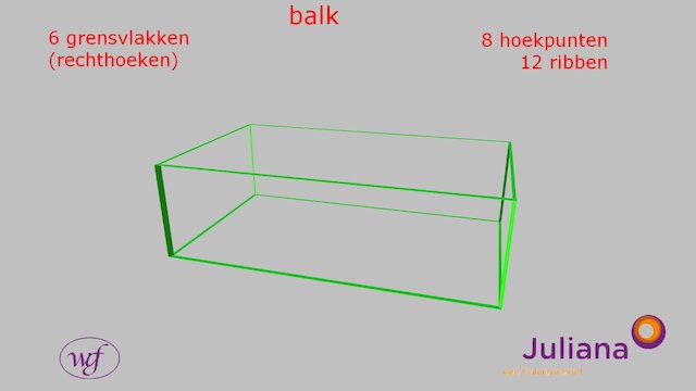 draadmodel balk 3D Model