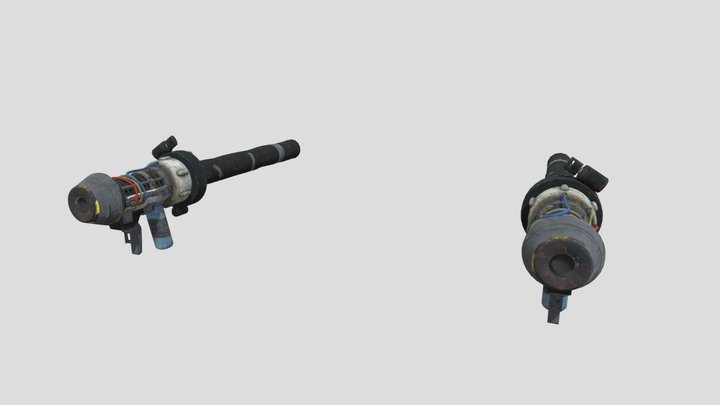 Poppy Playtime 5 Grabpack 3 3D Model