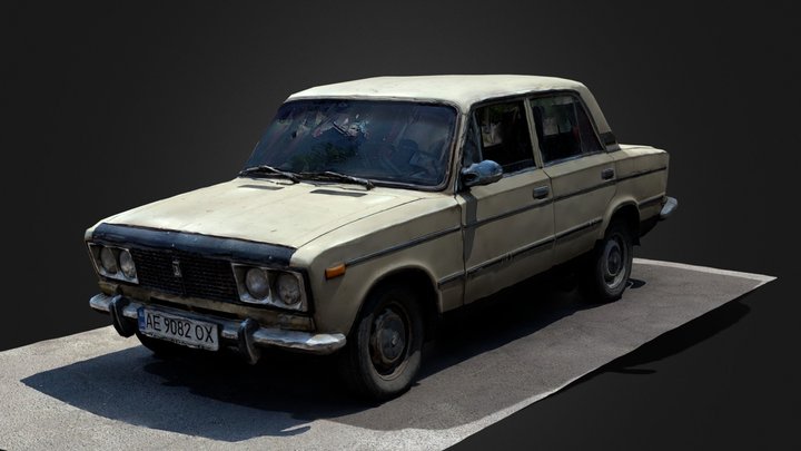 Scanned car 3d model 3D Model