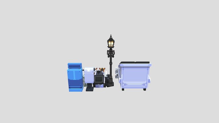 City Furniture 3D Model