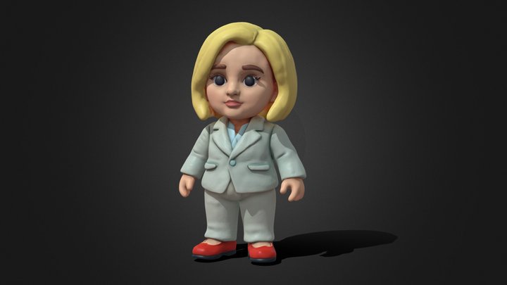 Action figure 3d model