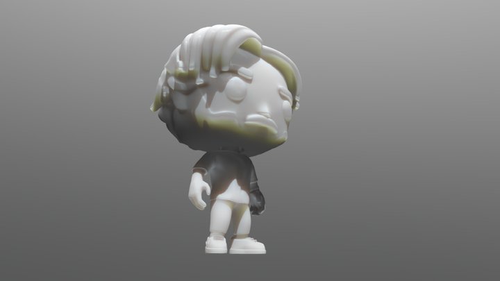 Marx's custom funko pop 3D Model