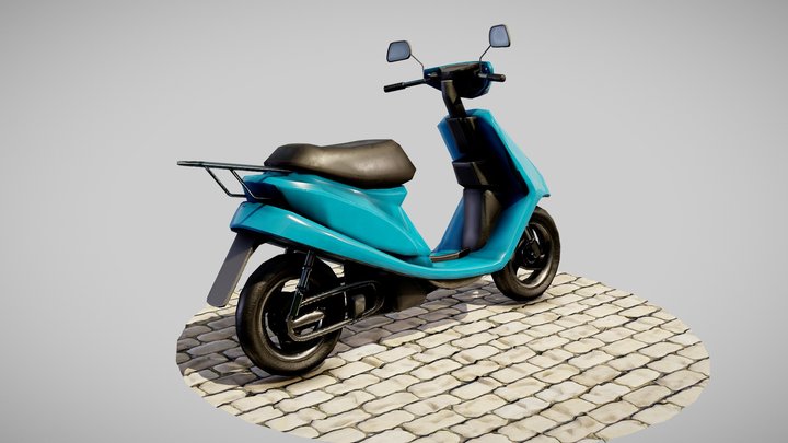 Classy scooter 3D Model