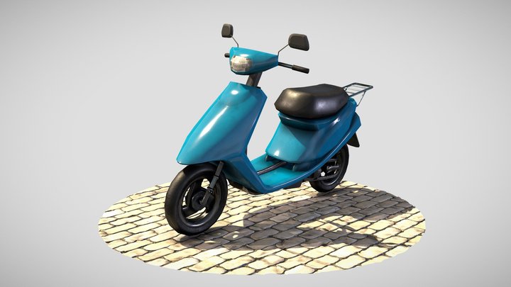 Classy scooter 3D Model