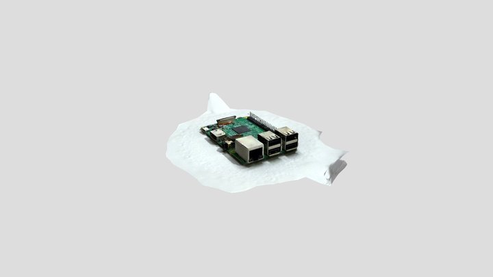 Raspberry Pi 3 Ddata 3D Model