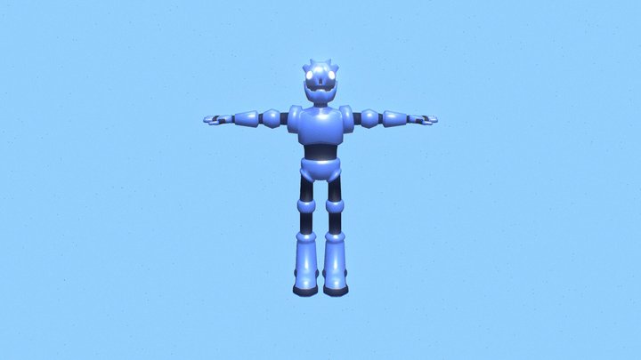 Godot Robot 3D Model