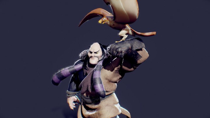 ShanYu Fanart 3D Model