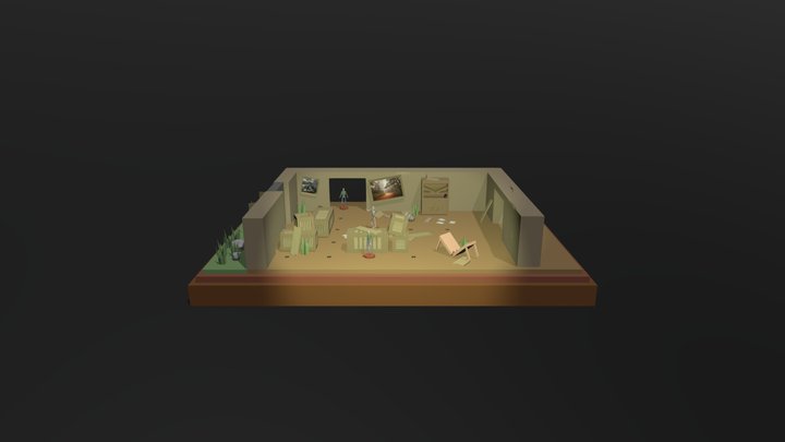 The Last of Us Go - Level 2 3D Model