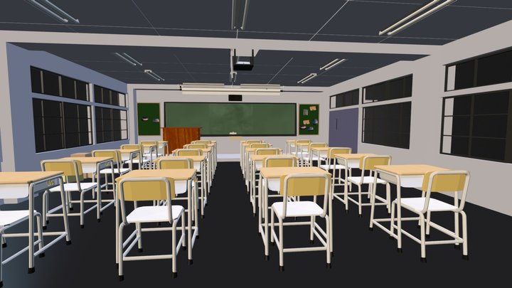 TutorialRoom 3D Model