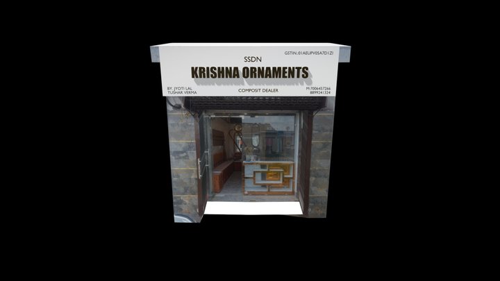 krishnan ornaments 3D Model