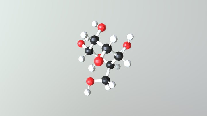 Glucose 3D Model
