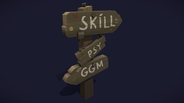 Sign 3D Model