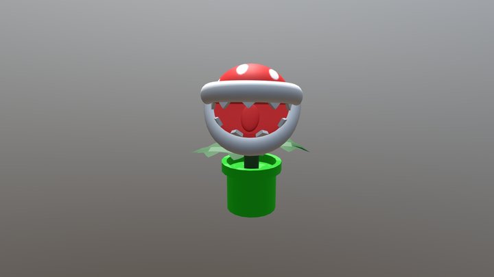 PiranhaPlant 3D Model