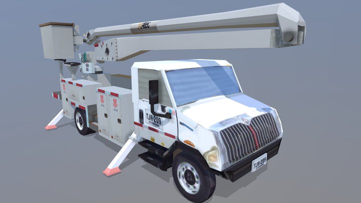 Reconectador Grua 3D Model