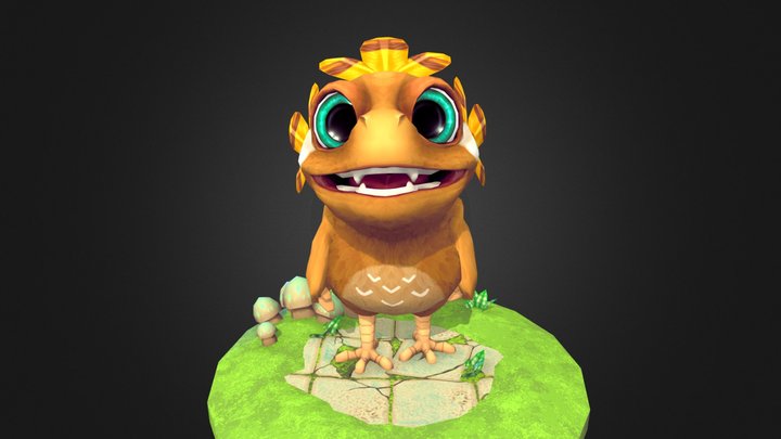 Pyrolite Games - VR Dino pet 3D Model