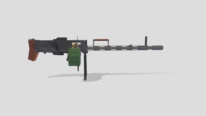 Bergmann MG-15 nA 3D Model
