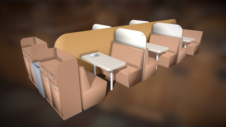 Car Seat - 卡座 – Kostenloses 3D-Modell STL