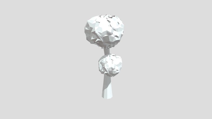 low poly 3d tree (FBX) 3D Model