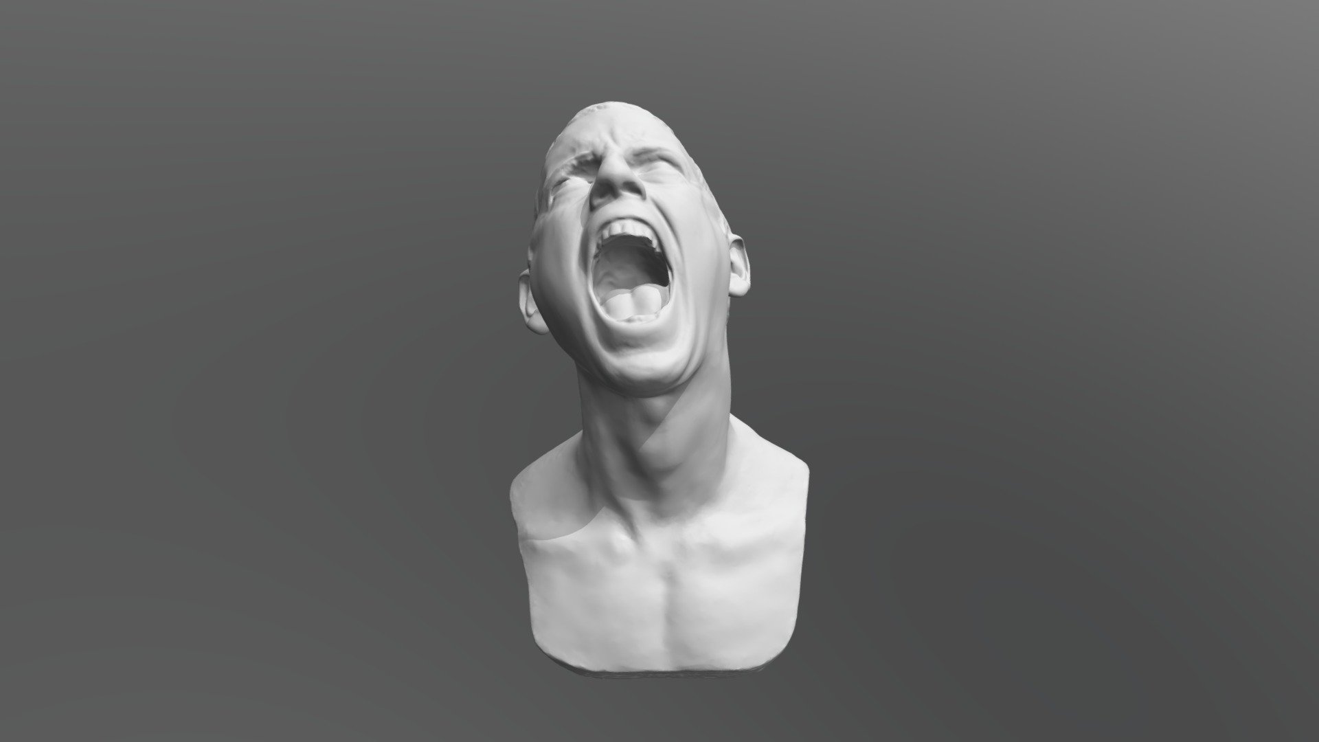 The Stolen Scream - 3D model by noamgalai (@noamgalai) [310e9ef] - Sketchfab