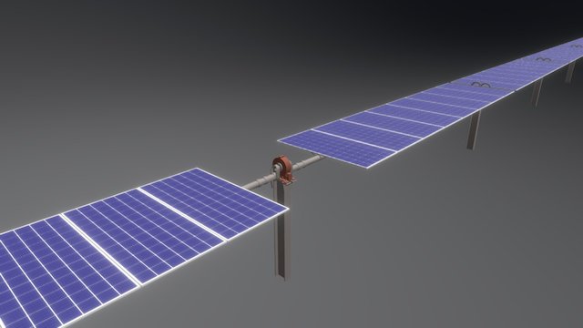 Nextracker Module 3D Model