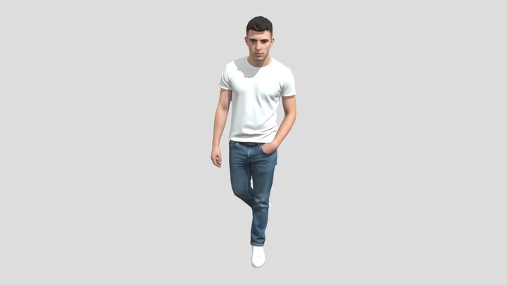 Casual Stride – Gratis 3D-model STL