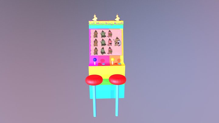 Arcade-machine 3D Model
