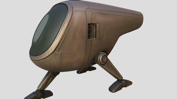 Planet of the Apes Escape Pod 3D Model