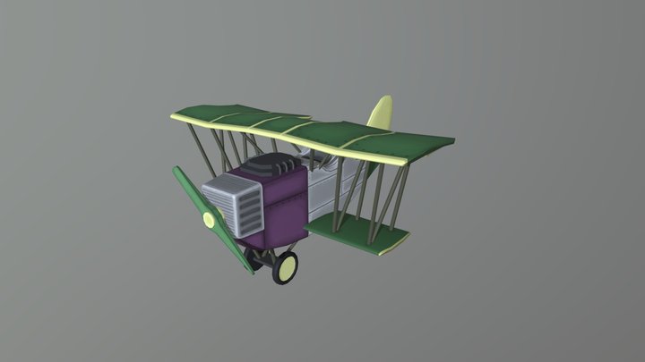 Game Art 1 - Flying Circus 3D Model