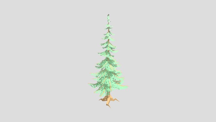Stylized Tree - Low Poly 3D Model