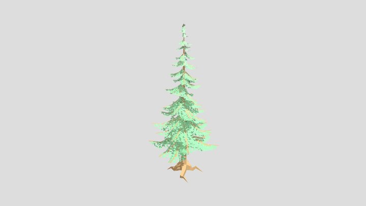 Stylized Tree - Low Poly 3D Model
