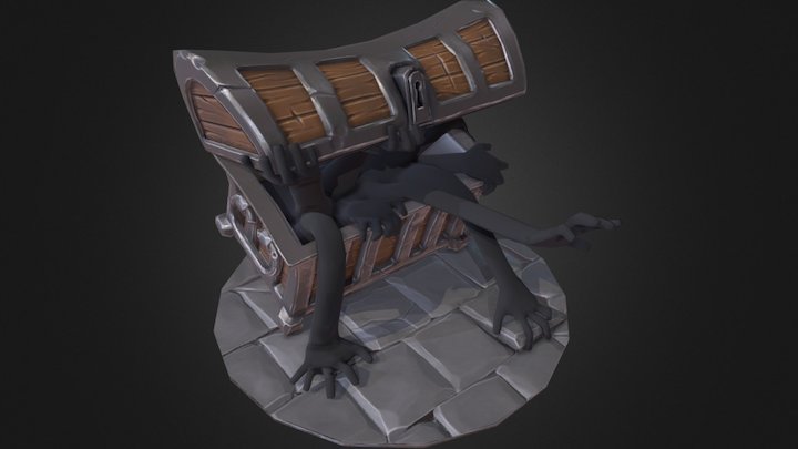Chest of Greed 3D Model