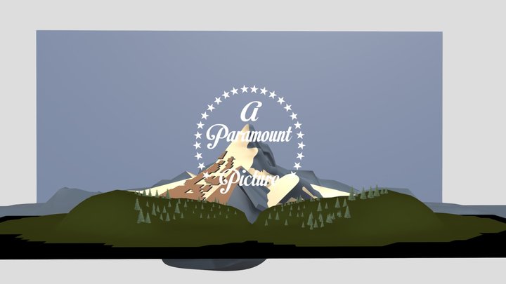 Paramount Pictures Logo (1953-1968) Remake V3 – Modèle 3D gratuit STL