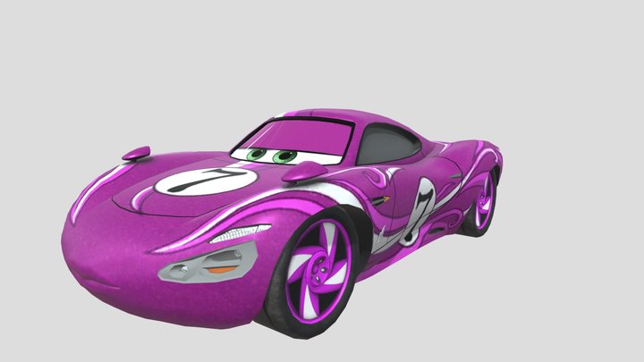 Racer Holley 3D Model