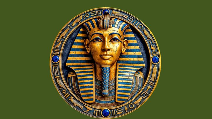 Pharoah Medal 001 – Modello 3D gratuito STL