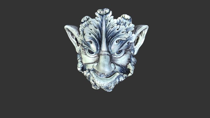 Masque optimisé 3D Model