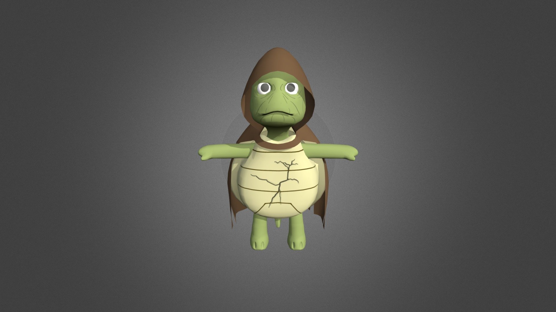 Journeyman: NPC_T5OldTurtle_Final - 3D model by Jackie Z (@Jackie_Z ...