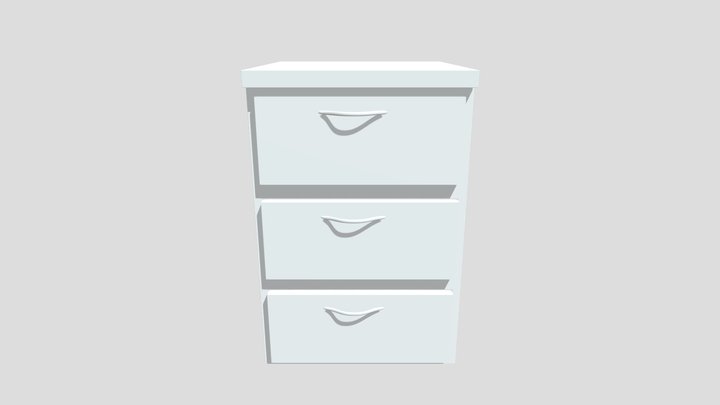 Cabinet Model 3D Model