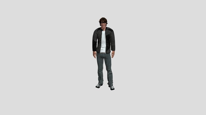 Arm Stretching 3D Model