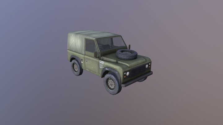 Land Rover RAF 3D Model
