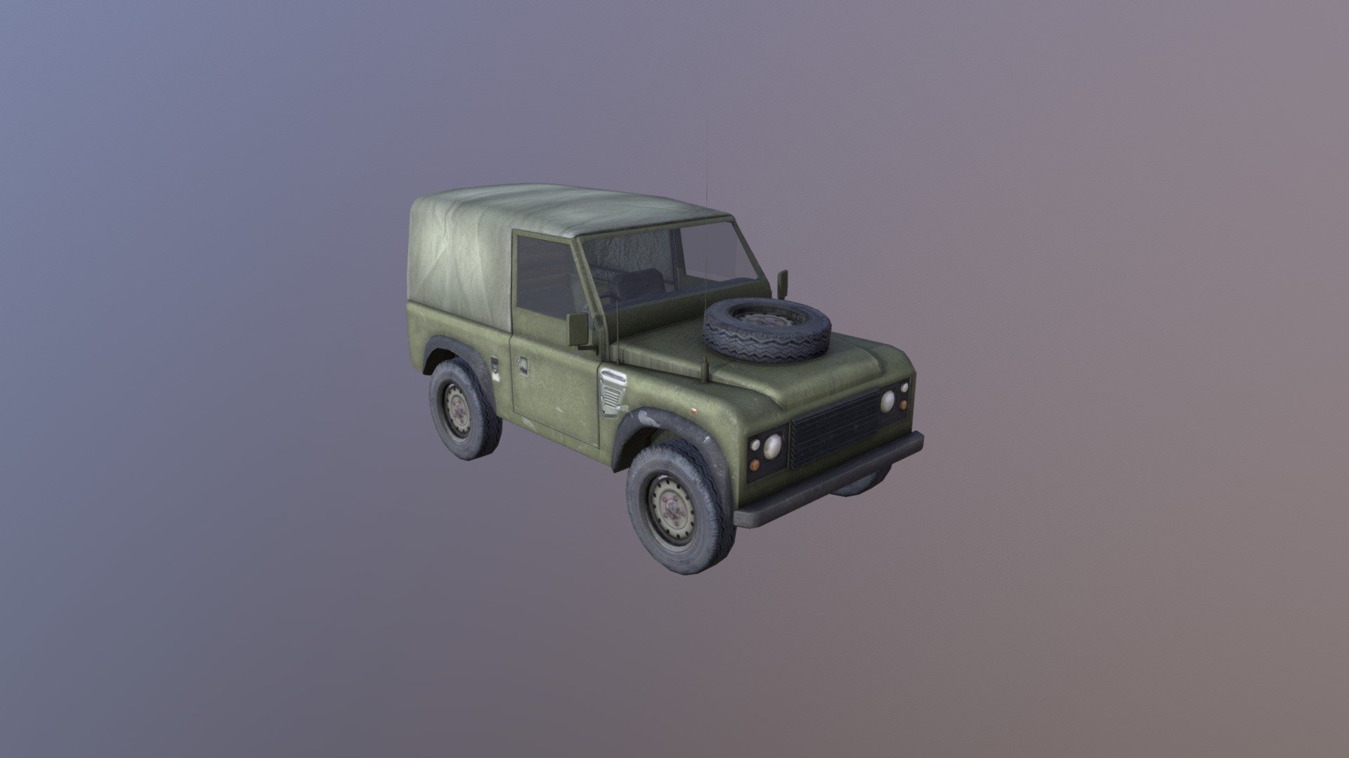 Land Rover RAF - 3D model by chrisell [3118a91] - Sketchfab