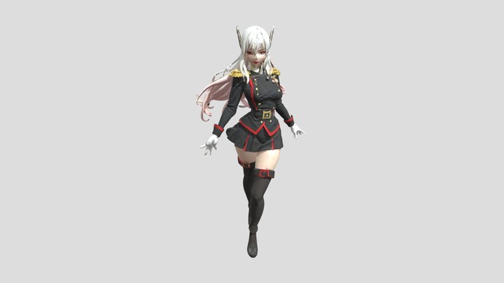 Darja Seijuro Yaeger 3D Model