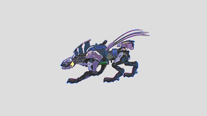 robo tiger 3D Model