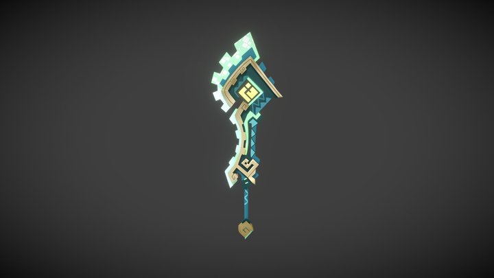 Genshin Impact – Fang of the Mountain King 3D Model