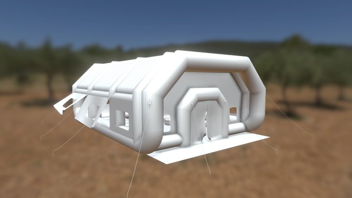 Esfera Air Design - Alojamento África 3D Model