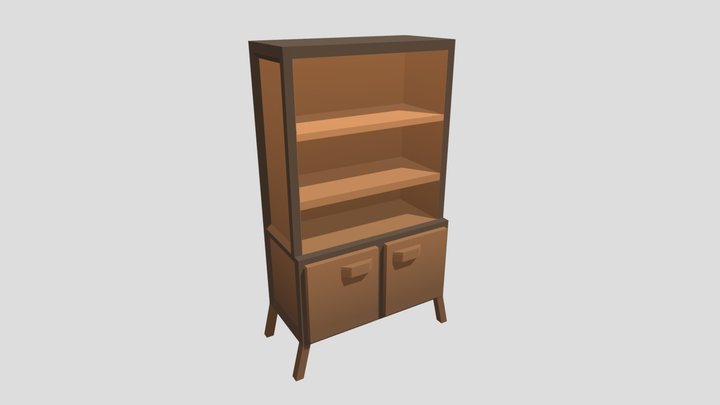 std_packmore_bookshelf 3D Model