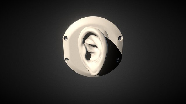Human ear 3D Model
