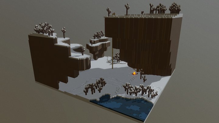 Wolf Pass 3D Model