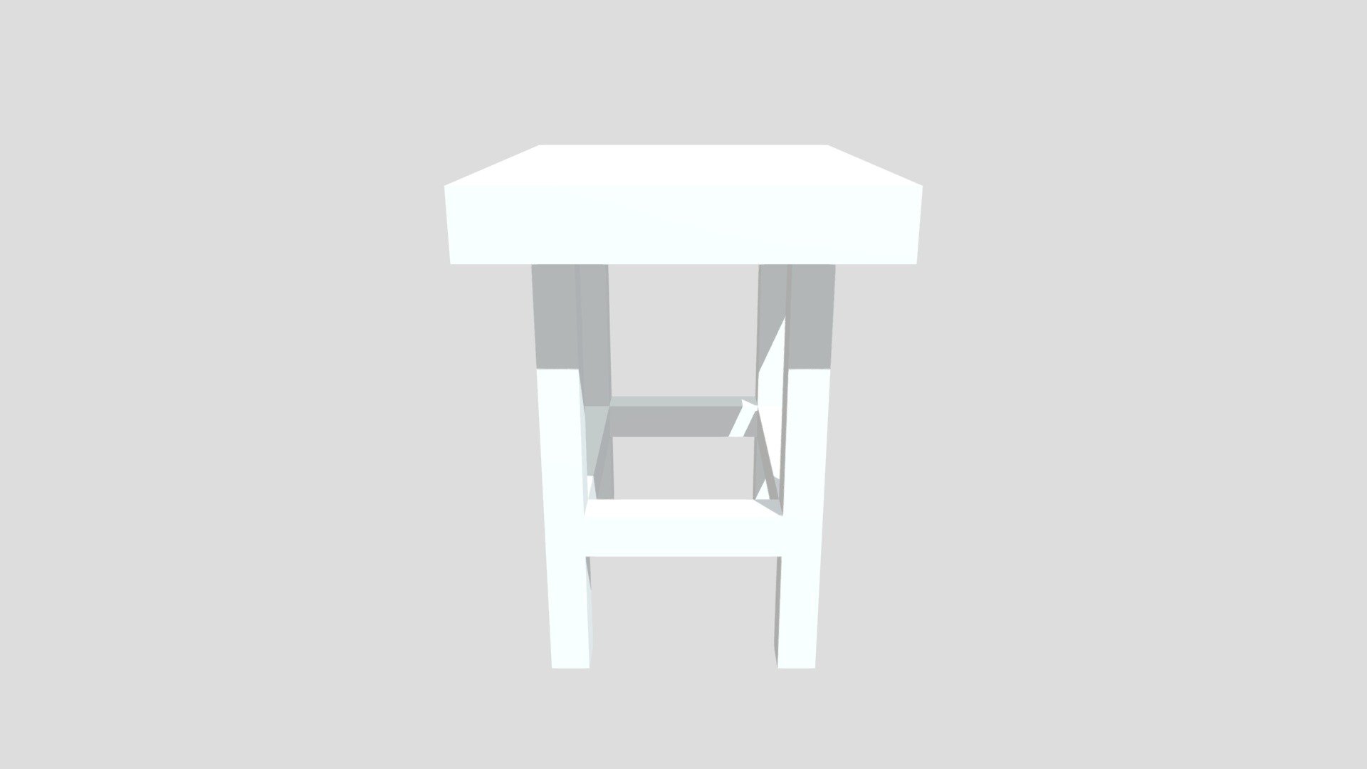 Табуретка - 3D model by theslist1 [311dfe1] - Sketchfab